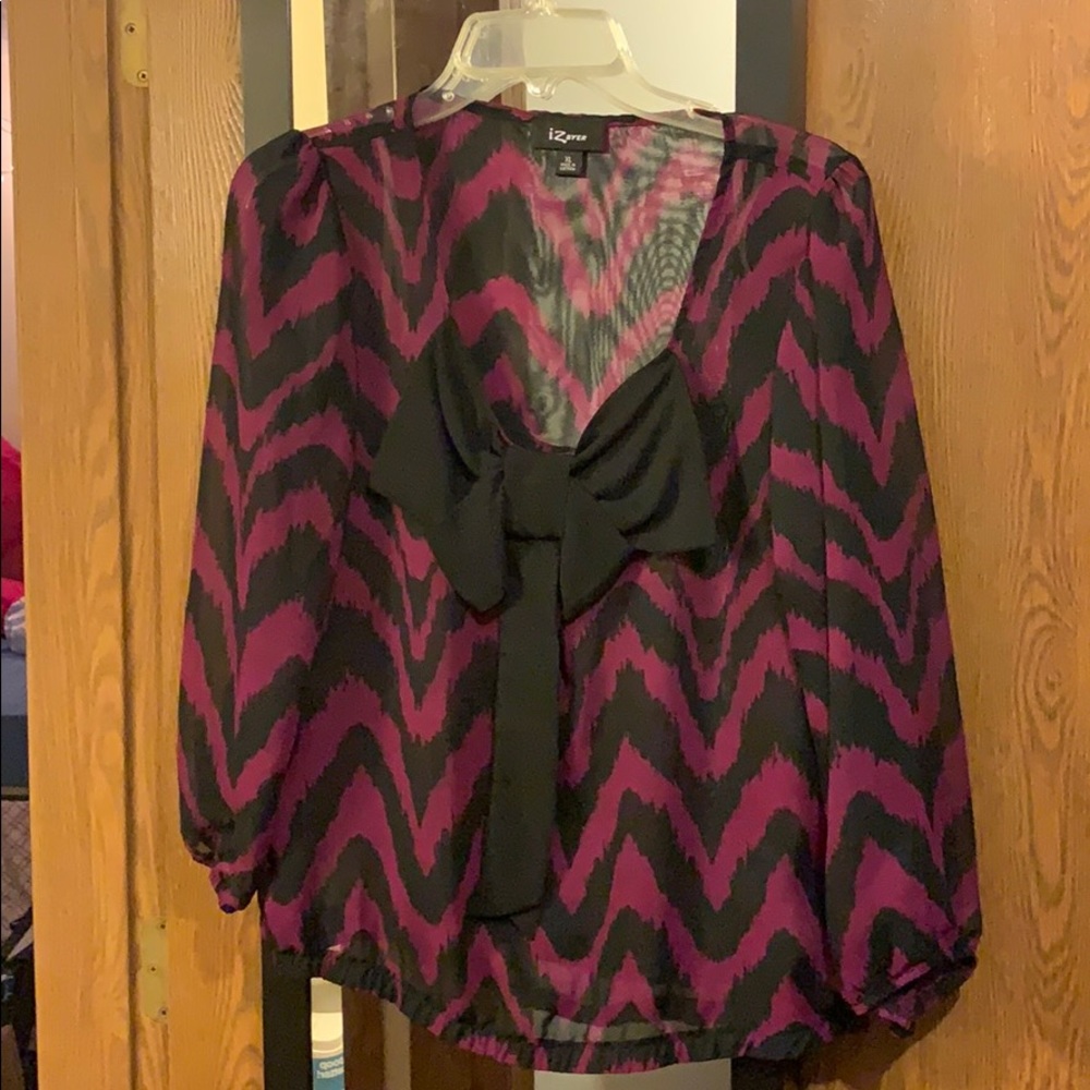Shear dress top